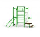 Sechseck-Trainingsset mit Treppe