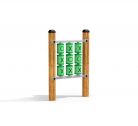 Tic-Tac-Toe Spielplatzgerät  