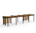 Pergola Holz & Stahl IV