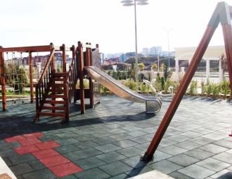 Fallschutzplatte 40 mm