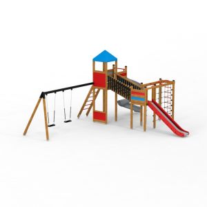 Spielanlage Twister mit Schaukel