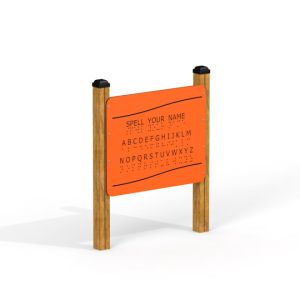 Spieltafel Braille-Alphabet