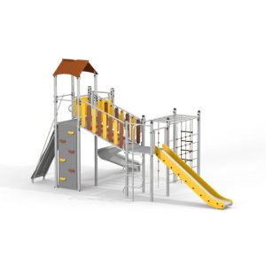 Twister mit zwei Rutschen