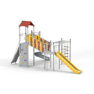 Twister mit zwei Rutschen