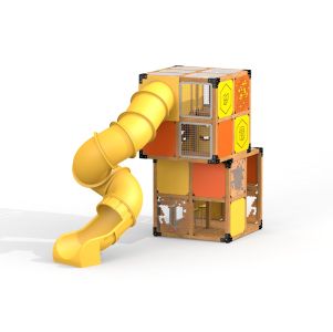 Bienenkiste mit Rutsche