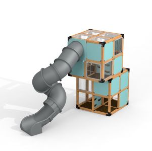 Breezekiste mit Rutsche