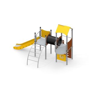 Entdeckerturm mit Rutsche