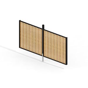 Doppelseitige Pergola-Wand 1