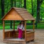 Miniaturka Outdoor-Spielhaus aus Holz (2)