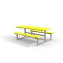 Miniaturka Picknickkombi Tisch & Bänke barrierefrei (HPL, ohne Rückenlehne) (2)