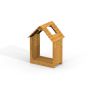 Miniaturka Spielhaus Nature offen (2)
