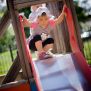 Miniaturka Einzelschaukel mit Turm/Rutsche (5)