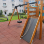 Miniaturka Einzelschaukel mit Turm/Rutsche (9)