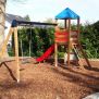Miniaturka Doppelschaukel mit Turm/Rutsche (9)