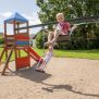 Miniaturka Doppelschaukel mit Turm/Rutsche (2)