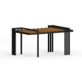 Pergola Holz & Stahl V