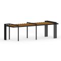 Pergola Holz & Stahl VI