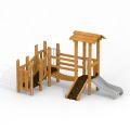 Smart Uvala wooden playhouse with slide